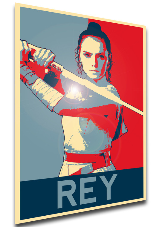 Poster Propaganda - Star Wars - Rey Skywalker LL3863