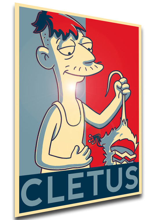 Poster Propaganda - The Simpsons - Cletus Spuckler LL3908