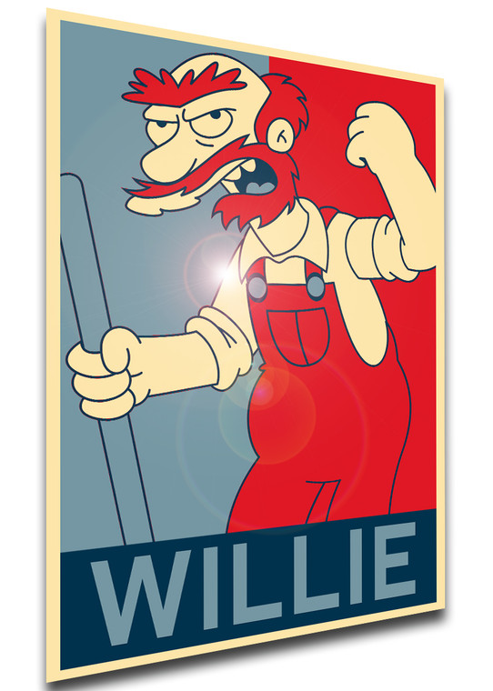 Poster Propaganda - The Simpsons - Groundskeeper Willie LL3889