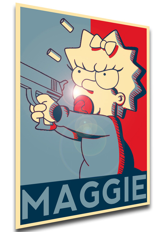 Poster Propaganda - The Simpsons - Maggie LL3900