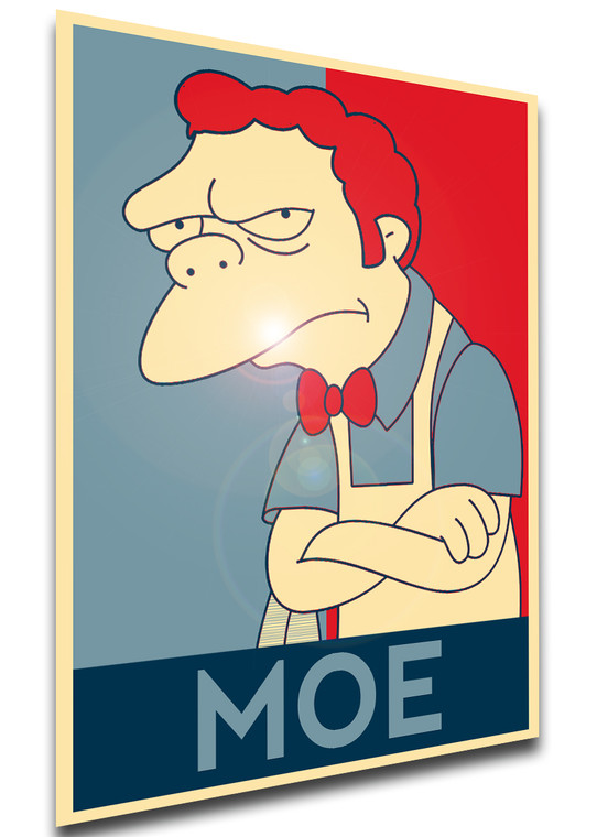 Poster Propaganda - The Simpsons - Moe Szyslak LL3887