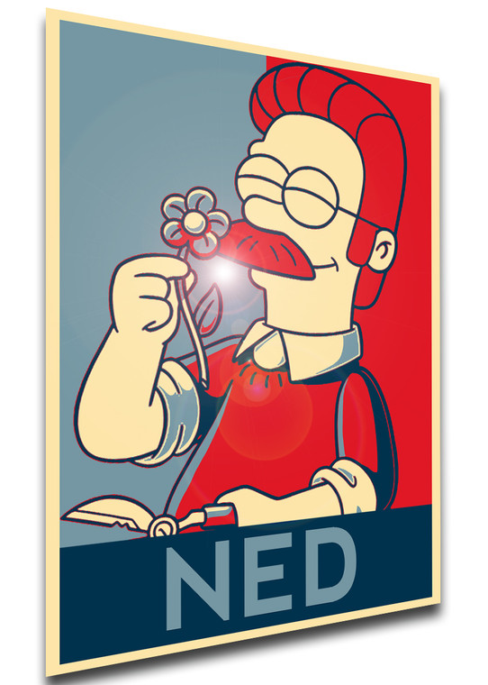 Poster Propaganda - The Simpsons - Ned Flanders LL3886