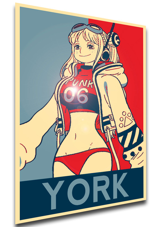 Poster Propaganda - One Piece - Vegapunk York LL3941