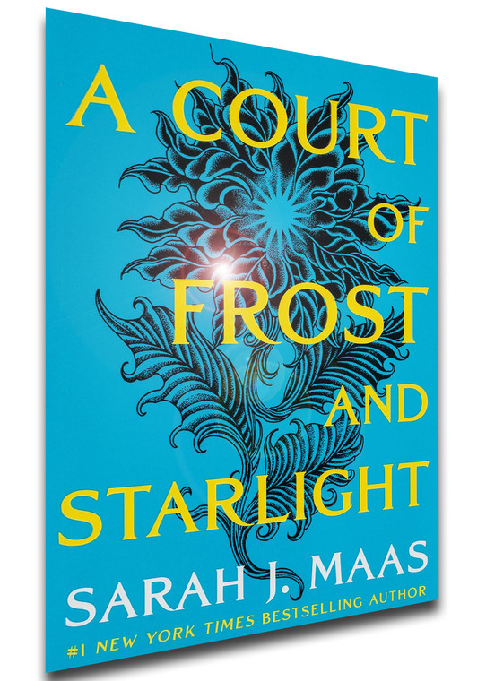 Poster SA1336 Book Cover Art - ACOFAS - A Court of Frost and Starlight