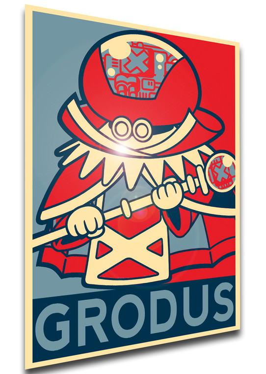 Poster Propaganda - Paper Mario 1000 Year Door - Sir Grodus LL4048