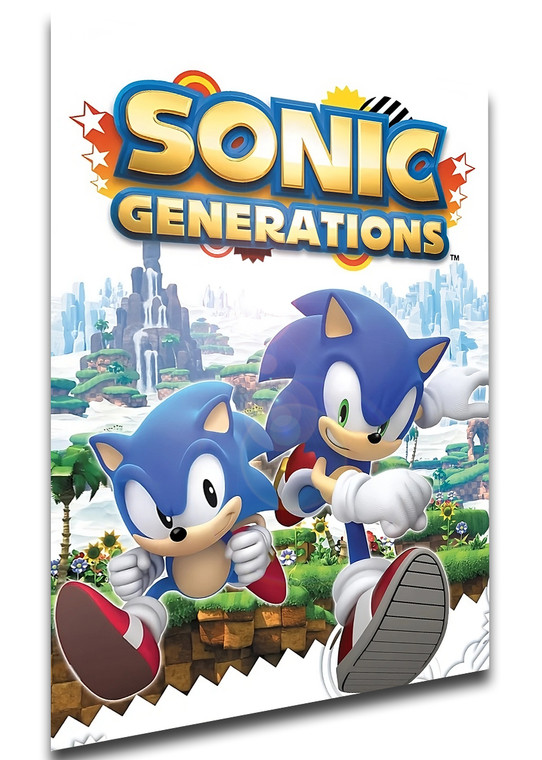 Poster LE0063 - Locandina Videogame - Sonic Generations