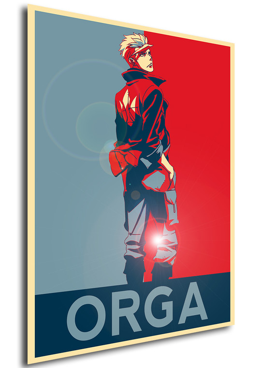 Poster - Propaganda  - Iron Blooded Orphan - Orga