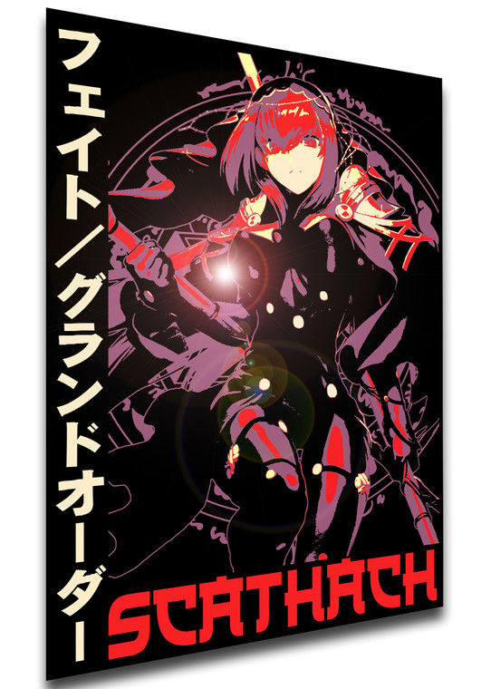 Poster Japanese Style - Fate Grand Order - Lancer Scathach LL4213