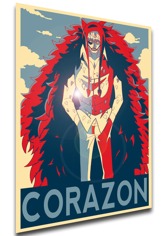 Poster Propaganda - One Piece - Donquixote Corazon Rosinante - FA0292