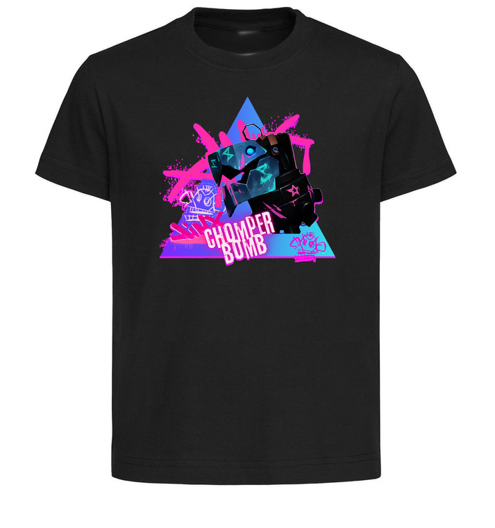 T-Shirt Unisex Black Arcane Chomper Bomb