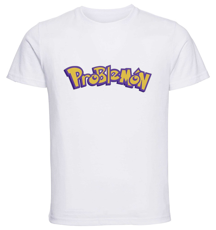 T-Shirt Unisex White - Problemon