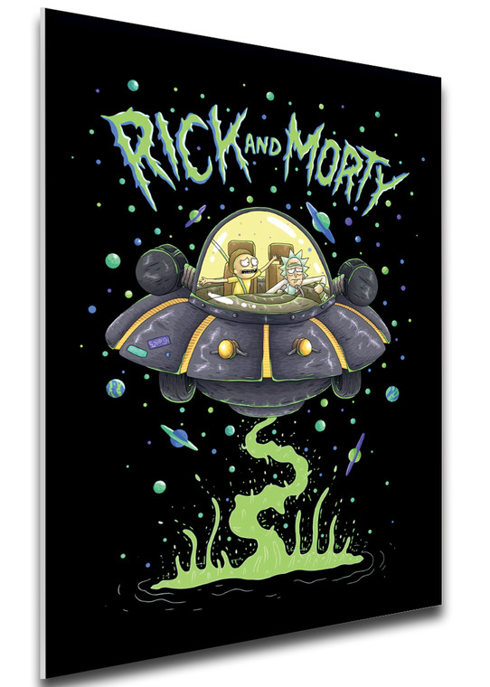 Forex Panel A4 Serie tv Rick and Morty