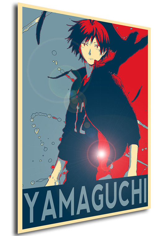 Poster - Propaganda  - Haikyuu - Karasuno Team - Yamaguchi Tadashi