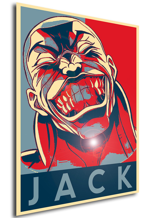 Poster - Propaganda - Baki The Grappler - Jack Hanma