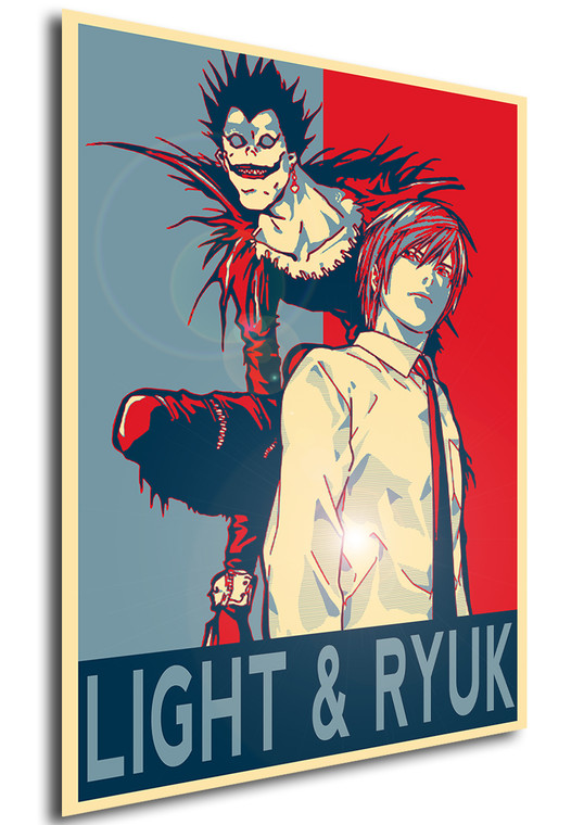 Poster - Propaganda - Death Note - Light & Ryuk Variant