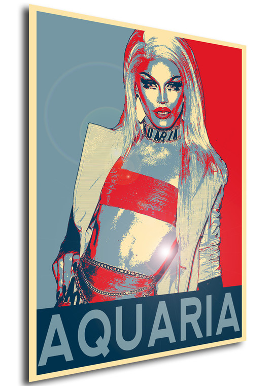 Poster - Propaganda - Drag Queen - Aquaria