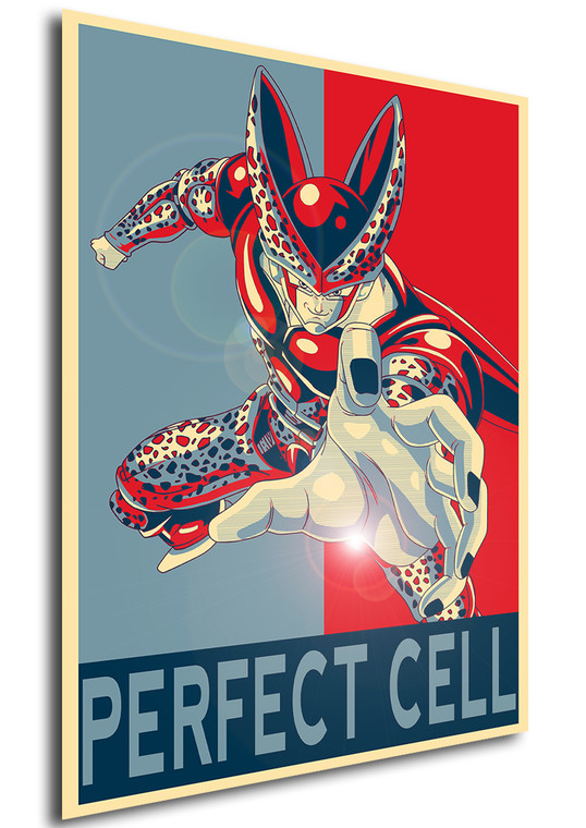 Poster Propaganda Dragon Ball Cell Perfect