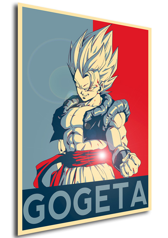Poster Propaganda Dragon Ball Gogeta SSJ