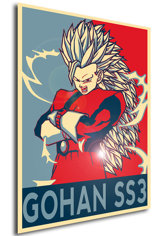 Poster Propaganda Dragon Ball Gohan SS3