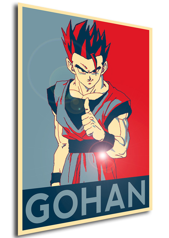Poster Propaganda Dragon Ball Gohan