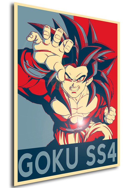 Poster Propaganda Dragon Ball Goku SS4