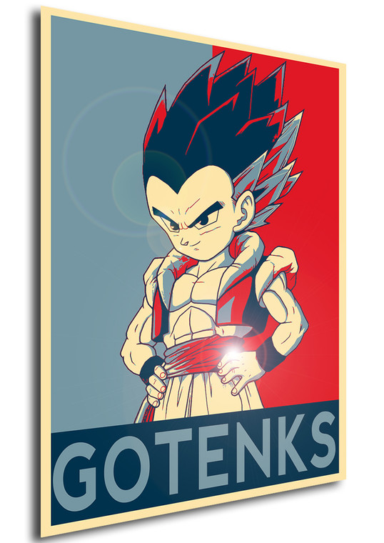 Poster Propaganda Dragon Ball Gotenks