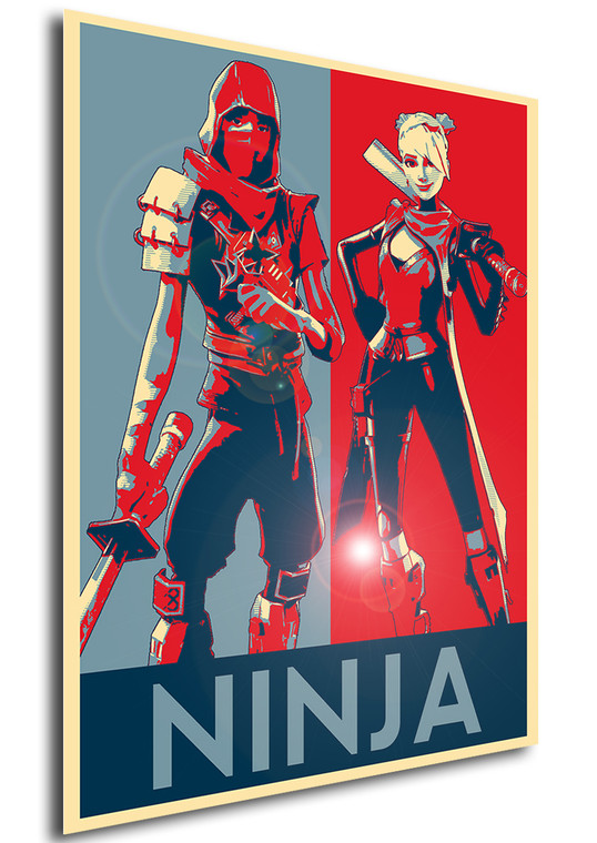 Poster Propaganda Fortnite Ninja