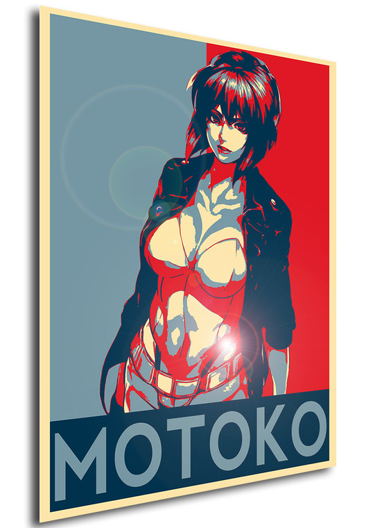 Poster Propaganda Ghost in the Shell Motoko A