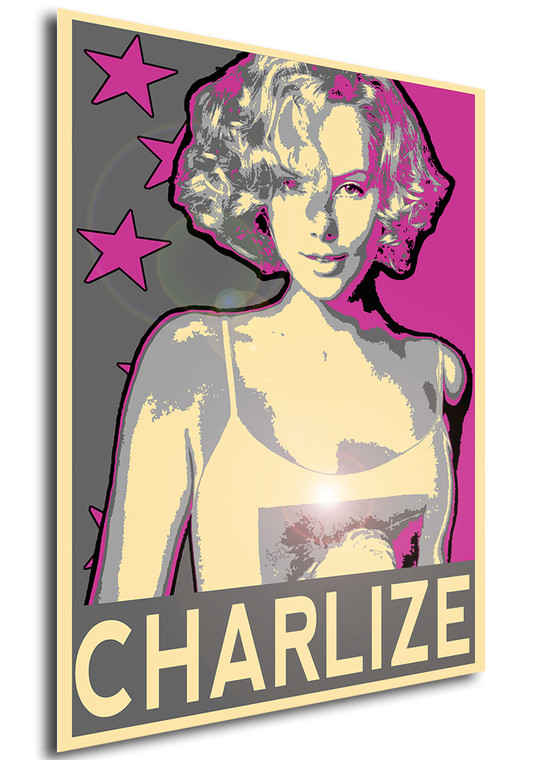 Poster Propaganda Glam Charlize Theron