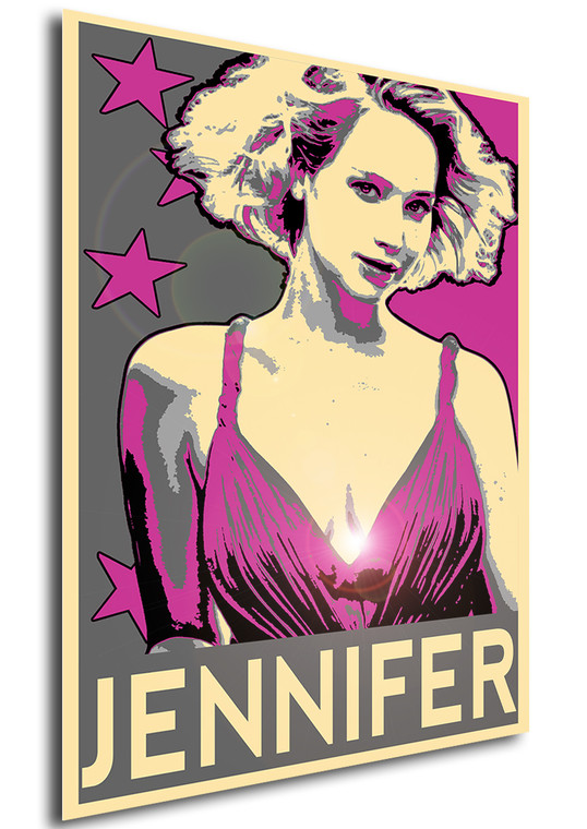 Poster Propaganda Glam Jennifer Lawrence