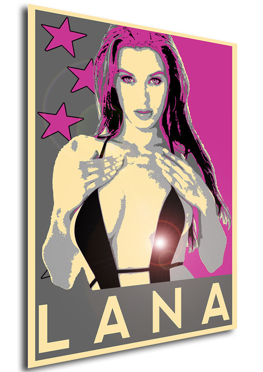 Poster Propaganda Glam Lana Rhoades