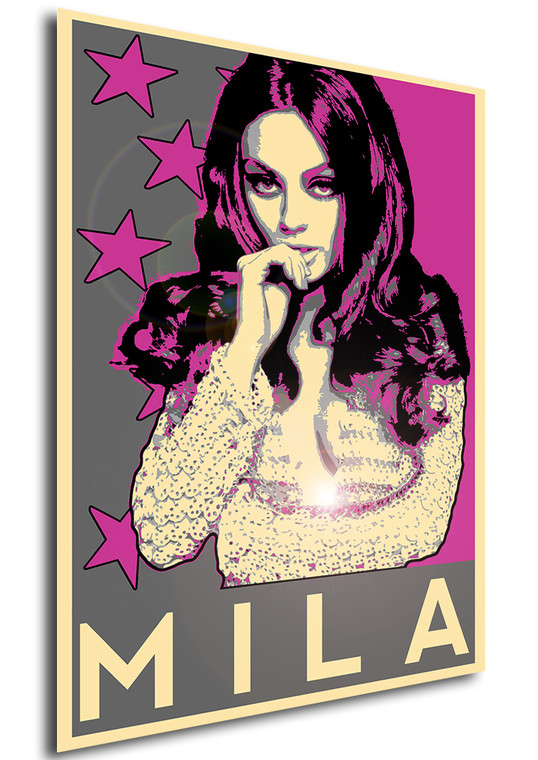 Poster Propaganda Glam Mila Kunis