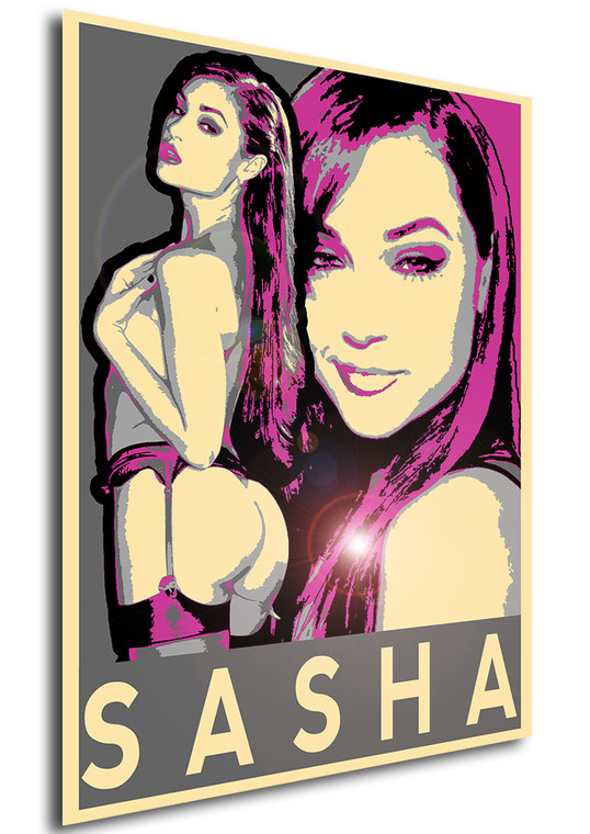 Poster Propaganda Glam Sasha C