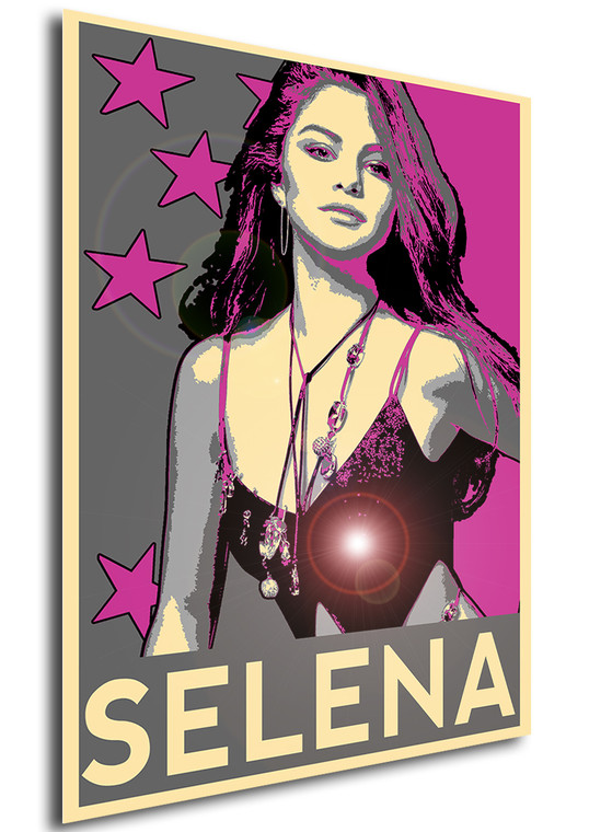 Poster Propaganda Glam Selena Gomez