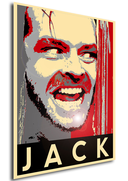 Poster Propaganda Horror Shining Jack