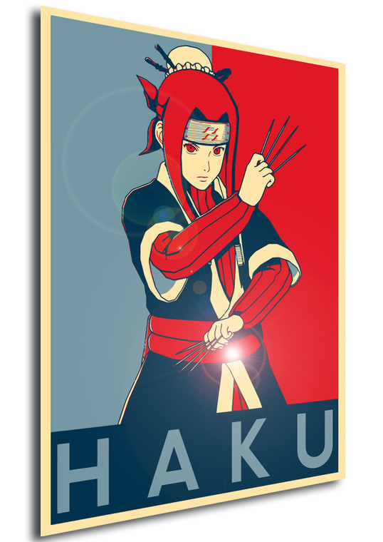 Poster Propaganda Naruto Haku