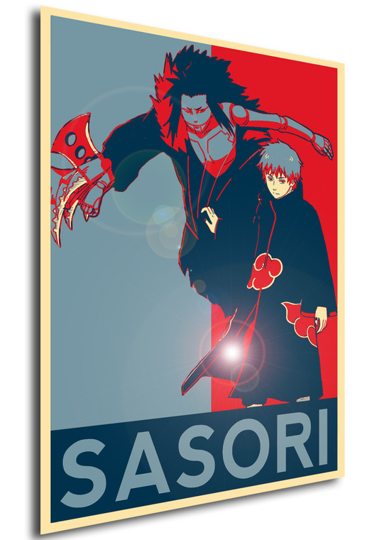 Poster Propaganda Naruto Sasori