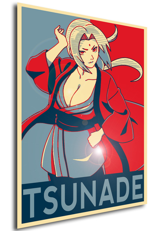 Poster Propaganda Naruto Tsunade