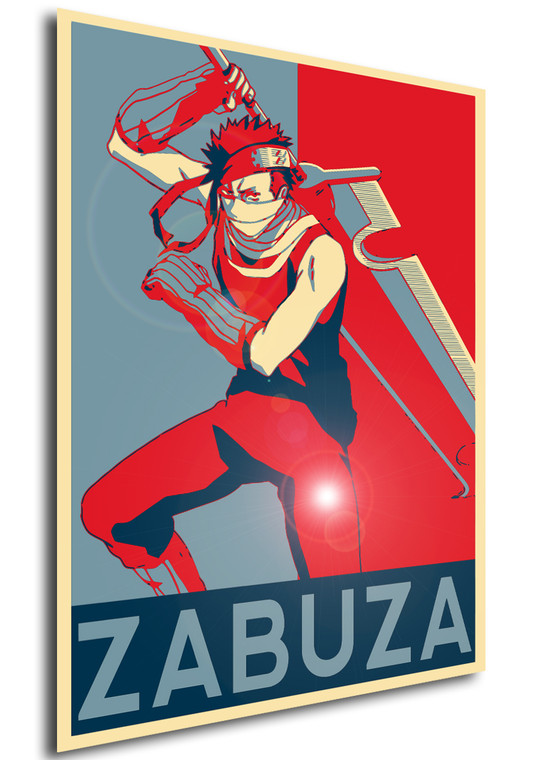 Poster Propaganda Naruto Zabuza Momochi