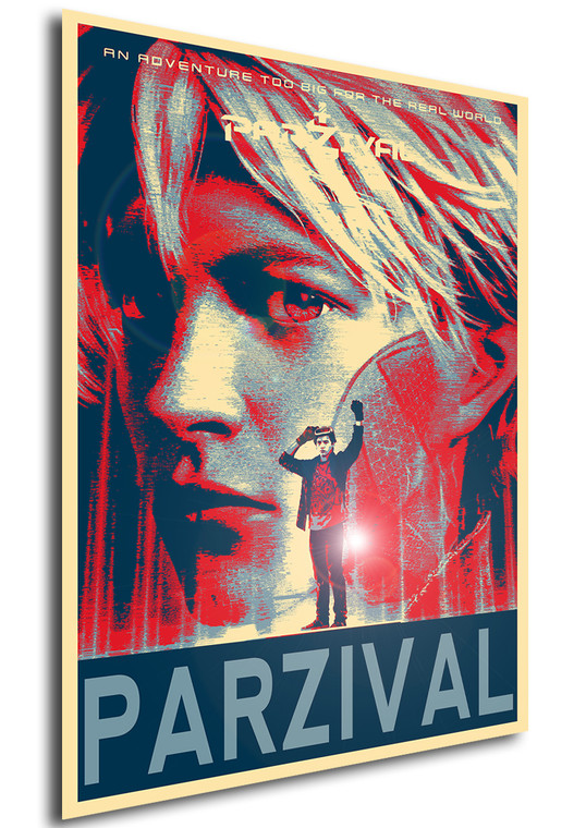 Poster Propaganda Ready Player One Parzival