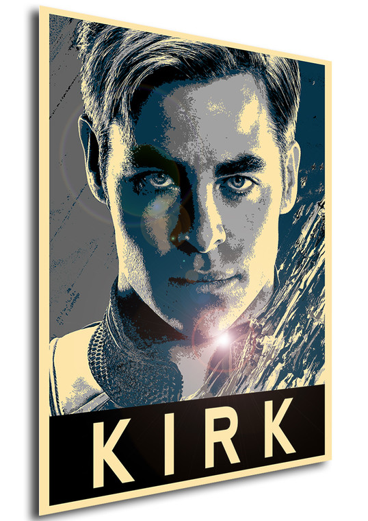 Poster Propaganda Star Trek Kirk V