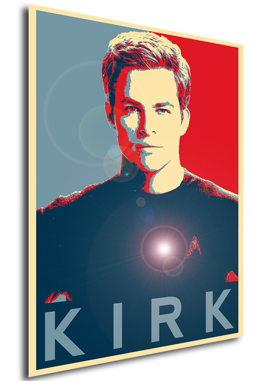 Poster Propaganda Star Trek Kirk