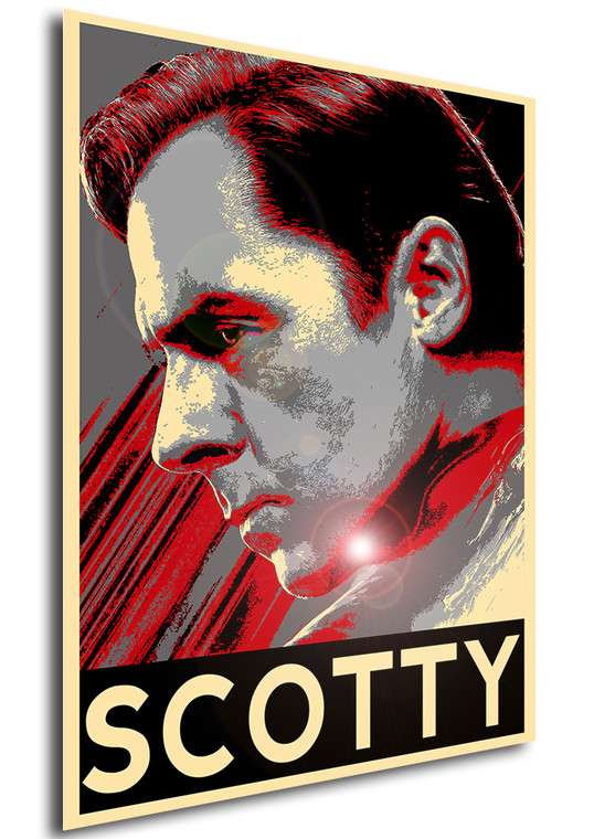 Poster Propaganda Star Trek Scotty V