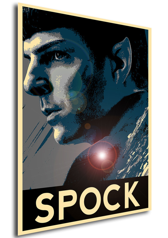 Poster Propaganda Star Trek Spock V