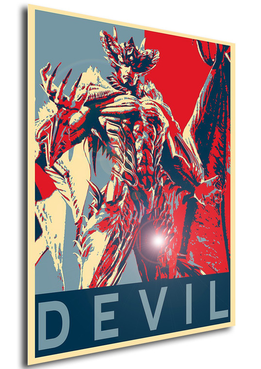Poster Propaganda Tekken Devil