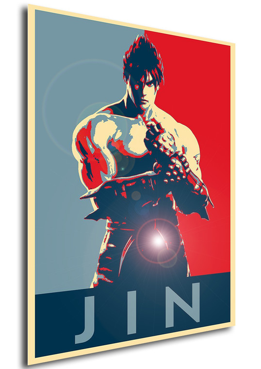 Poster Propaganda Tekken Jin Kazama