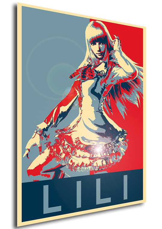 Poster Propaganda Tekken Lili