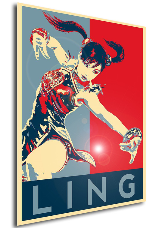 Poster Propaganda Tekken Ling