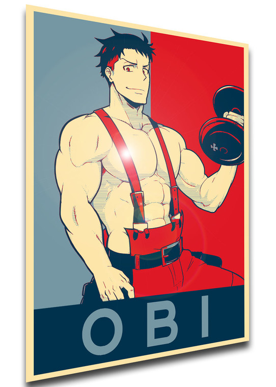 Poster - Propaganda - Fire Force - Akitaru Obi variant