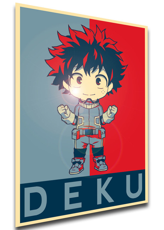 Poster - Propaganda - My Hero Academia - Chibi Deku